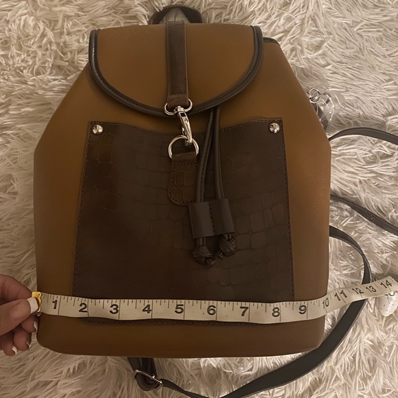 Aurielle Handbags - Brown Backpack Purse